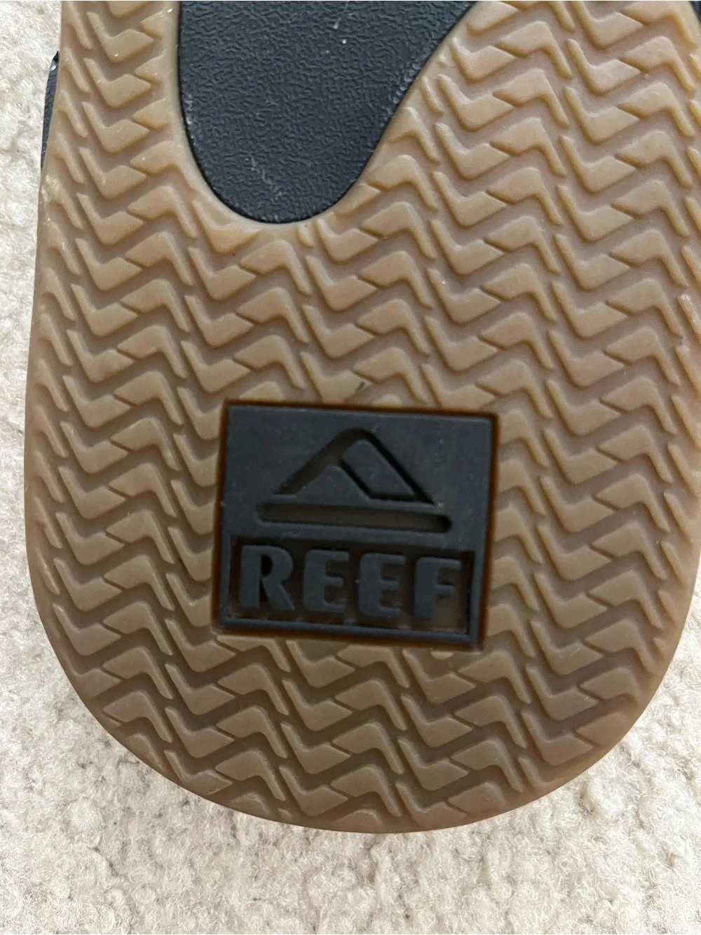 Reef Fanning Flip Flop with Bottle Opener Black Size 10 Men’s - Picture 6 of 7